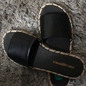 Leather sandal